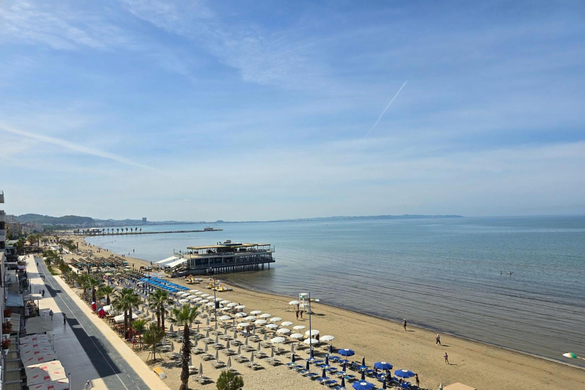 Sea View Apartments In Дуррес Экстерьер фото