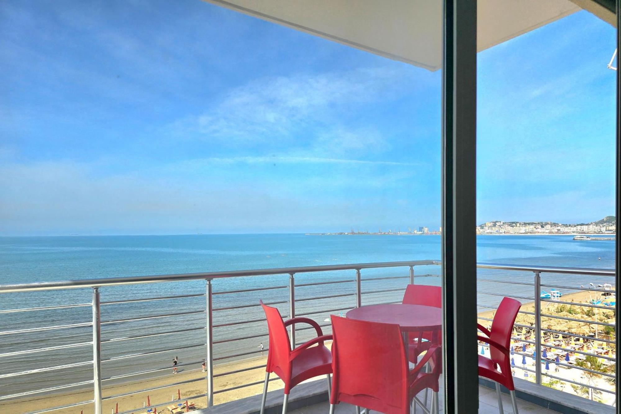 Sea View Apartments In Дуррес Экстерьер фото