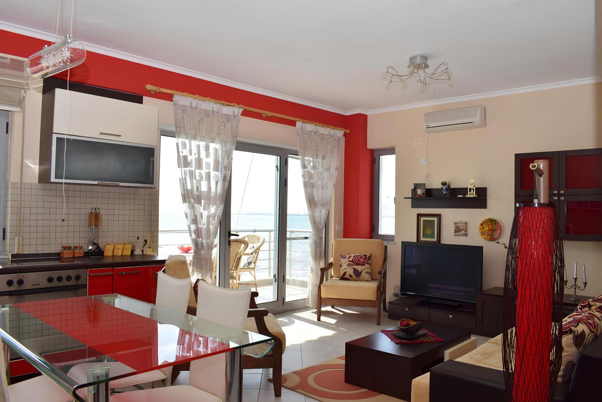 Sea View Apartments In Дуррес Экстерьер фото